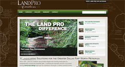 Desktop Screenshot of landprocreations.com